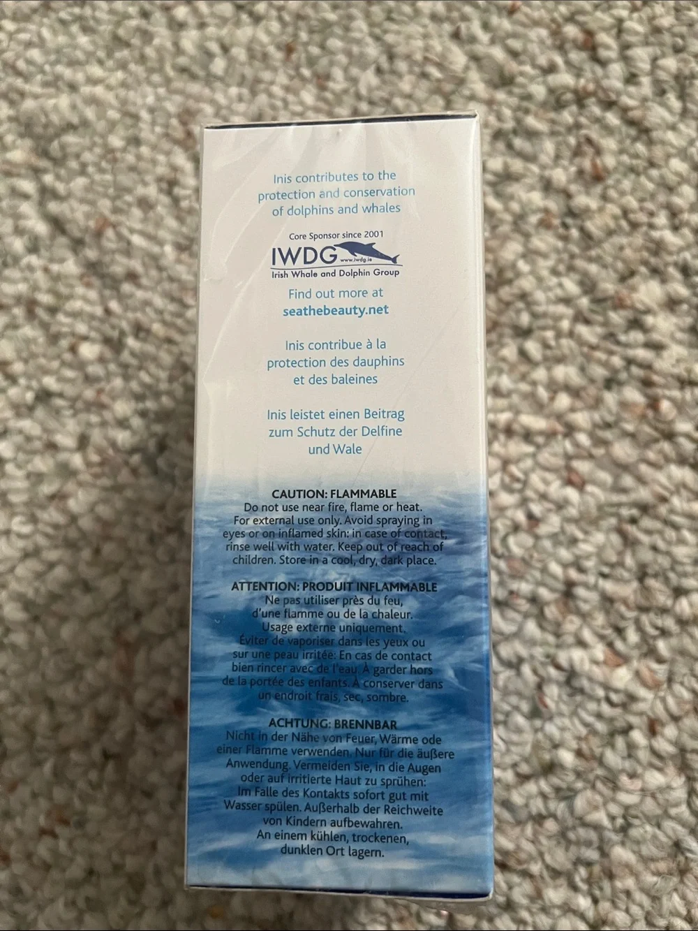 Inis The Energy of the Sea Cologne Spray – Blue - Picture 2 of 5